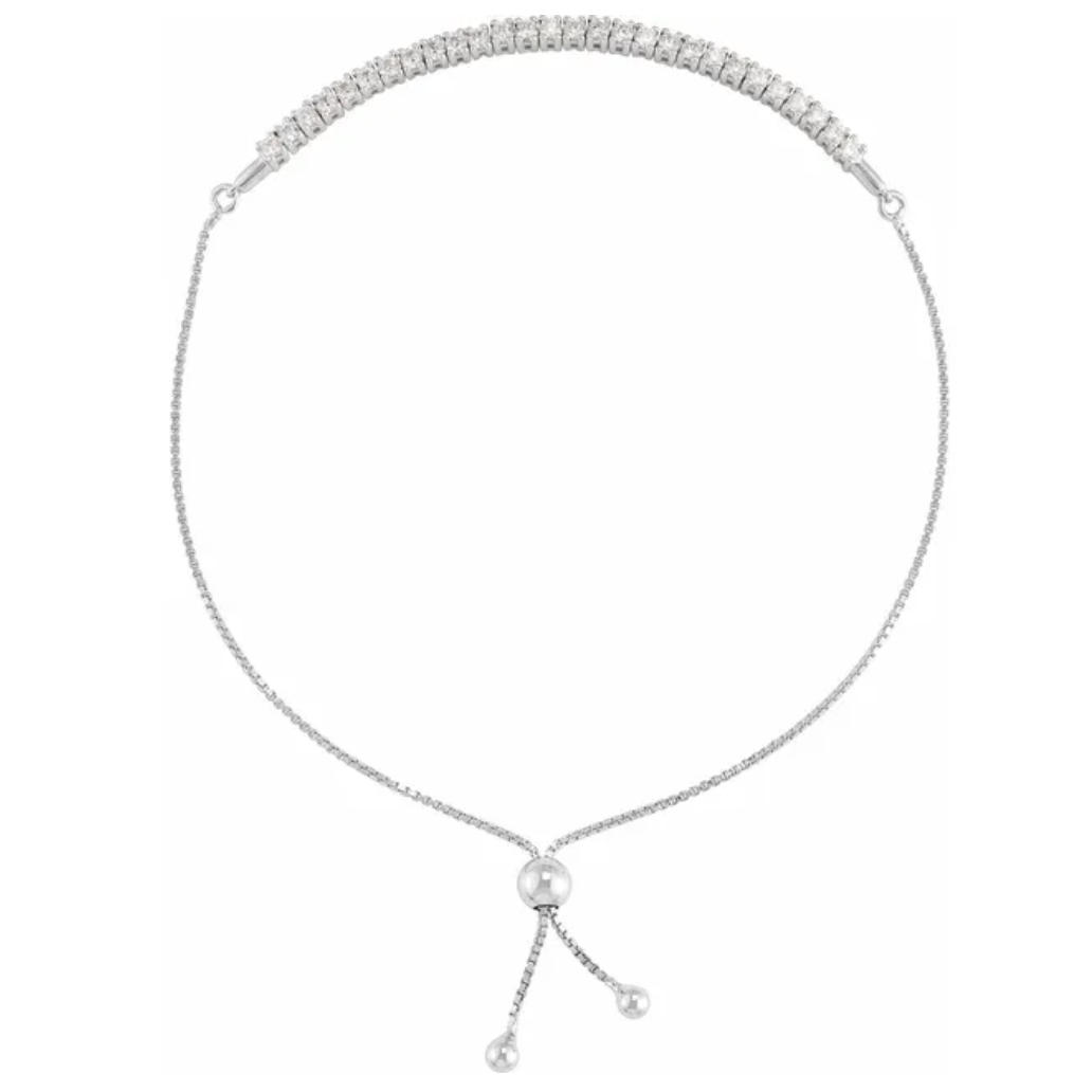 Diamond Bolo Bracelet – 1.00 CT. TW (9.5" Adjustable)