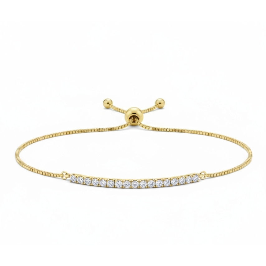 Diamond Bolo Bracelet – 1.00 CT. TW (9.5" Adjustable)