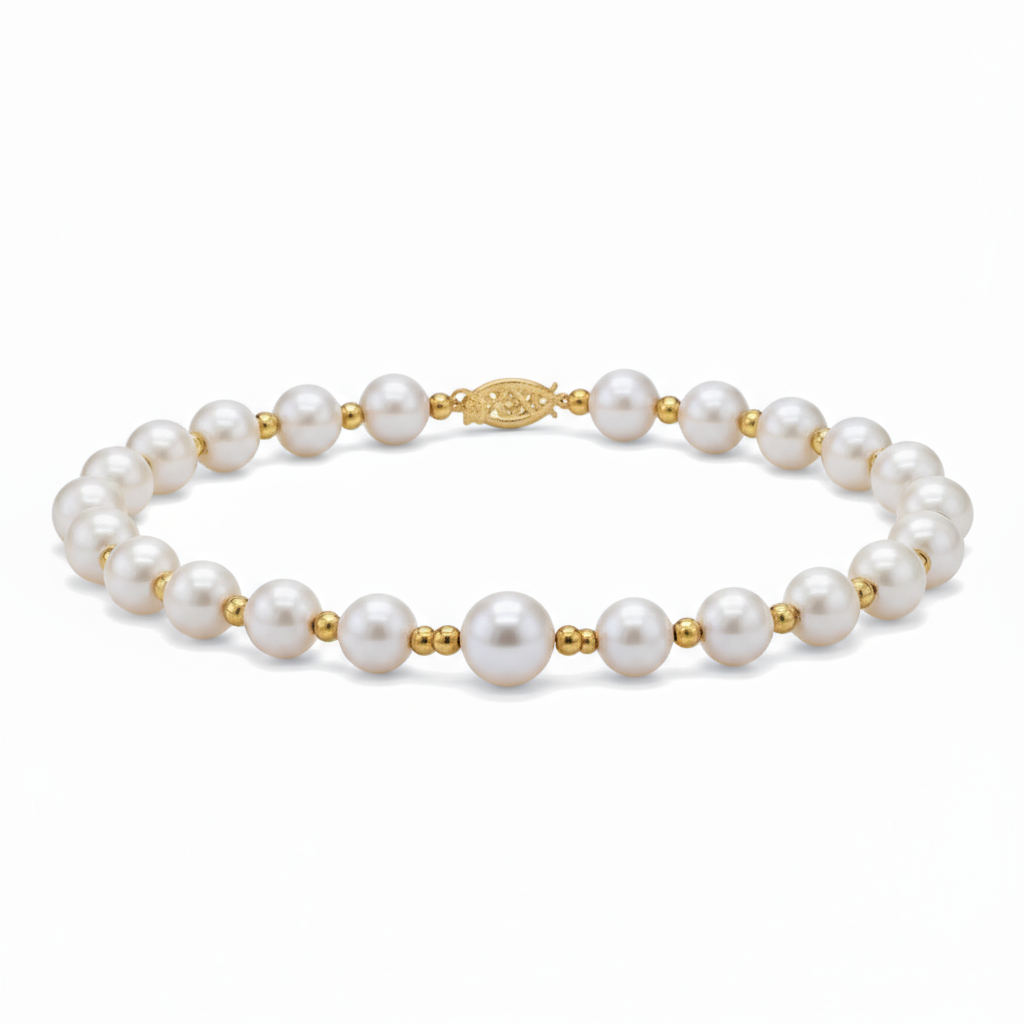 Freshwater Pearl Bracelet – 7 ¼ Inch