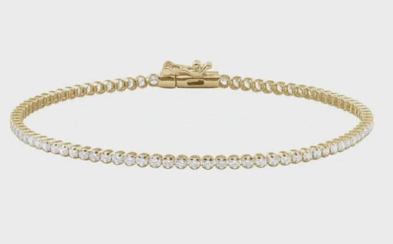 Diamond Lightweight Line Bracelet – 1 5/8 CT. TW