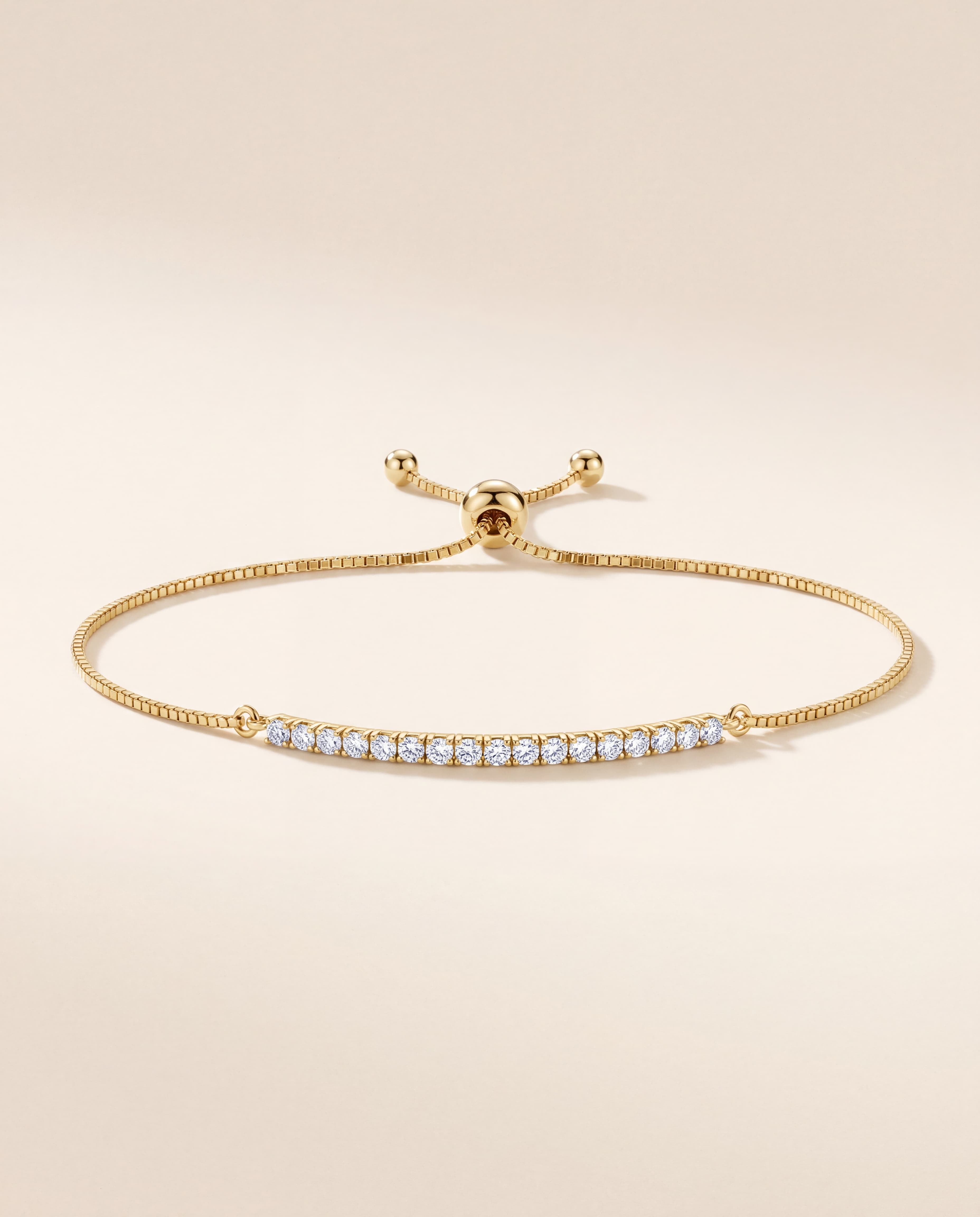 Diamond Bolo Bracelet – 1.00 CT. TW (9.5" Adjustable), studio photograph