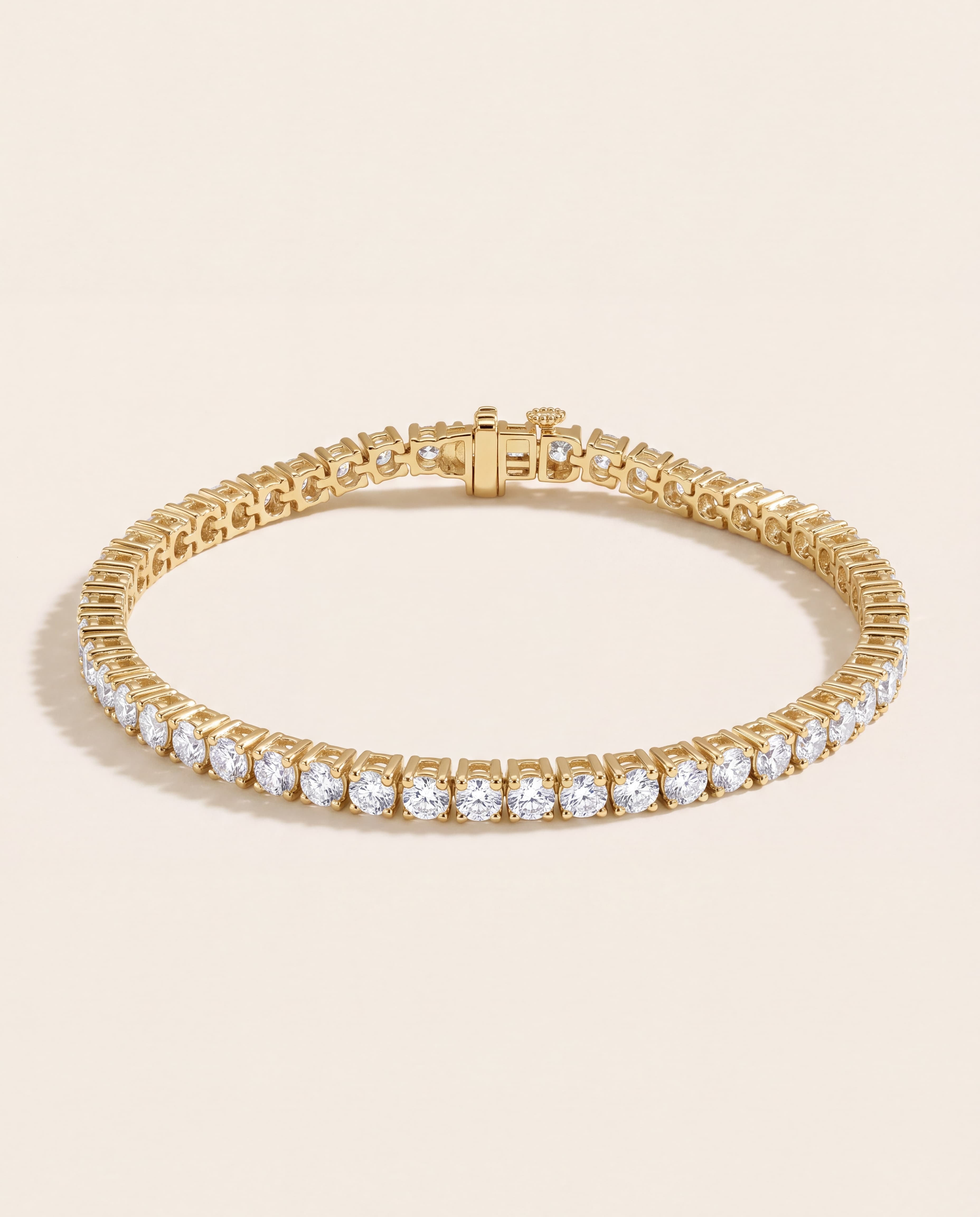 Diamond Line Bracelet – 6 CT. TW (7"), studio photograph