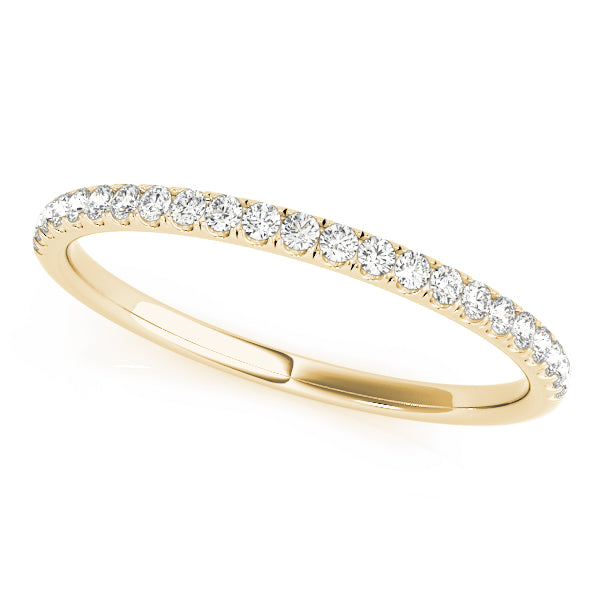 Straight Diamond Band – 0.138 CT. TW