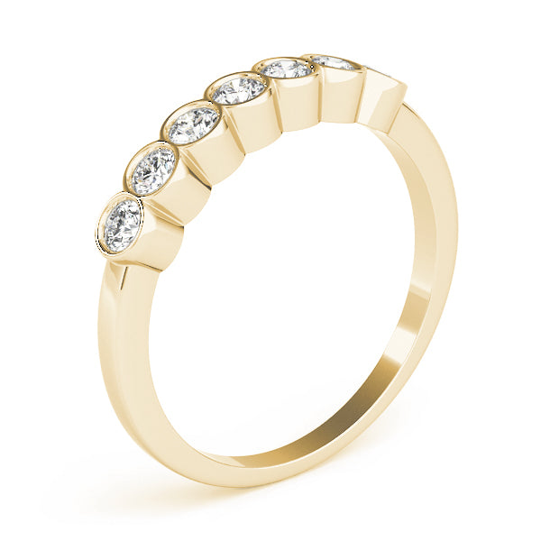 7-Stone Bezel-Set Diamond Band – 0.42 CT. TW