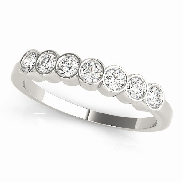 7-Stone Bezel-Set Diamond Band – 0.42 CT. TW